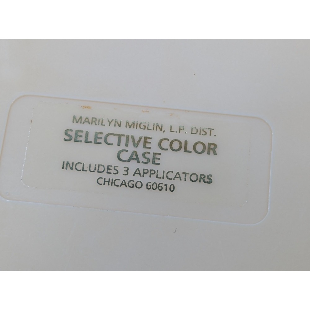 SO HTF!💋Marilyn Miglin Selective Color Case Eye Shadow MakeUp Compact Travel Sz - Picture 10 of 10